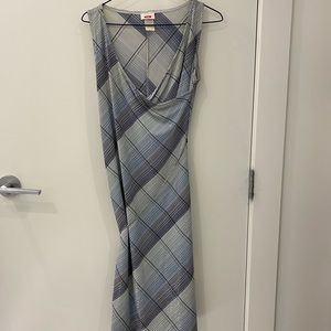 Sparkling Multi colour silver belted dress